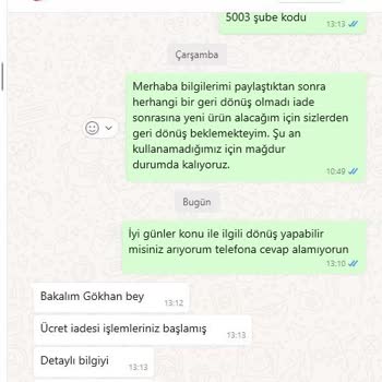 Arçelik Mikrodalga Değişim Sorunu