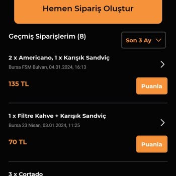 Coffy Üret İadesi Talebi