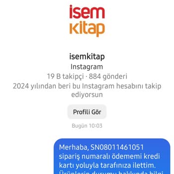 İsem Kitap Kesinlikle Satın AL-MA-YIN! Aldırmayın!