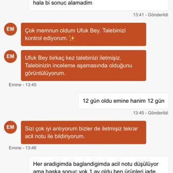 Xiaomi TR İade Yapmıyor