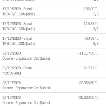 Xiaomi TR İade Yapmıyor