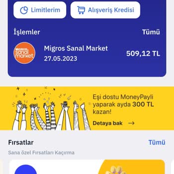 Migros Colendi Hesabındaki Paranın Kullanılmaması