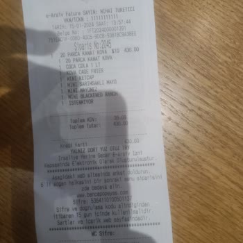 Popeyes Perlavista Beylikdüzü Müşteriye Hakaret Ve İlgisizlik