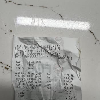 Harras Tereyağı Bozuk Çıktı