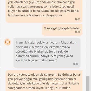 Trendyol Milla İadeleri Elinde Tutup Sonra İade Süreci Geçti Diyor!
