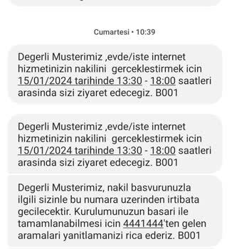 Türk Telekom Evimize İnternet Bağlamaya Gelmiyor