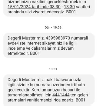 Türk Telekom Evimize İnternet Bağlamaya Gelmiyor