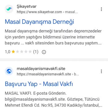 Masal Dayanışma Derneği IBAN Bilgilerimi Ve T. C. Mi Aldılar