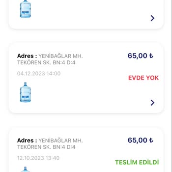 Erikli Su Evde Yok Diyerek Suyumu Getirmiyor