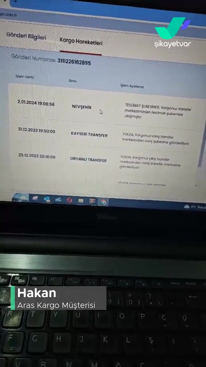 Aras Kargo Çözüm Bekliyoruz! videonun kapak resmi