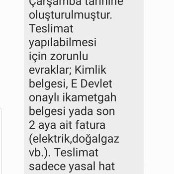 Vodafone + Global Cmh Tedarik Sorunu