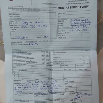 Doğuhan Elektronik LG Marka TV İadesini İstiyorum