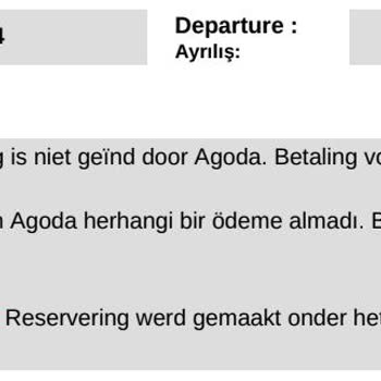 Agoda.com Kartımdan Yok Yere Para Çekildi