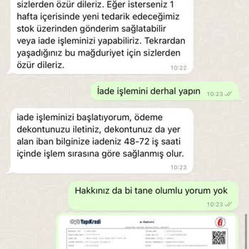 Arya Gross Ödemesi Yapılan Ürünü Göndermiyor