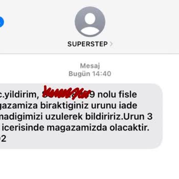 SuperStep Ürün İnceleme Mağduriyeti
