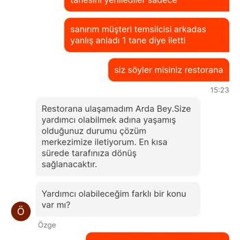 Migros Yemek/pizza Hut Boş Pizza Gönderimi
