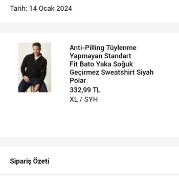 Altınyıldız Classics İade Talebi Bırakmak İstiyorum