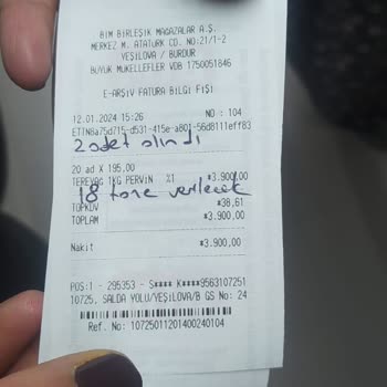 Burdur Yeşilova Yukarı Mağazası BİM Çalışanının Üslupsuz Konuşması!