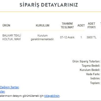 Vivense Sipariş İptali Sonrası İade Sürecinde Yaşanan Sorunlar