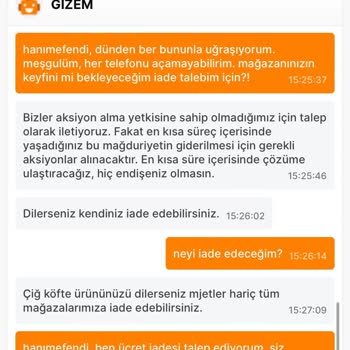 Migros Sanal Marketten Yanlış Ürün Gönderimi Ve İade Sorunu