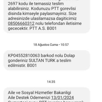 PTT Bank Sosyal Yardım Desteği Hesabıma Geçmedi