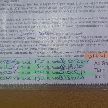 Nora Estetik ve Güzellik Merkezi Sefaköy'de Estetik Merkezinin Faiz Uygulamalarına Dair Şikayet