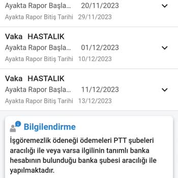 SGK Rapor Parası Ödenmedi