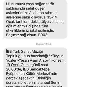 İBB - İstanbul Büyükşehir Belediyesi SMS İstemiyorum: İptal Edin!