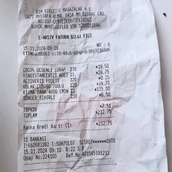 BİM Bozuk Ürününü İade Almıyor.