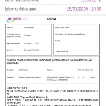 Bets10 Param Hesaba Geçmedi