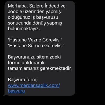 Jooble.org Merial Sağlık Grubu Şikayetçiyi
