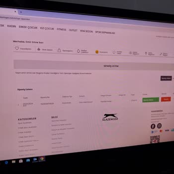 Slazenger Sipariş Sürecinde Yaşanan Aksaklıklar