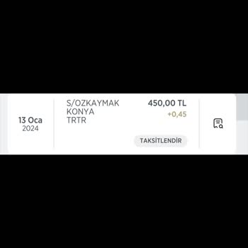 Özkaymak Paramı Çekti Ama Bilet Tanımlanmadı
