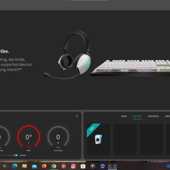 Dell Alienware Yarım Çalışıyor