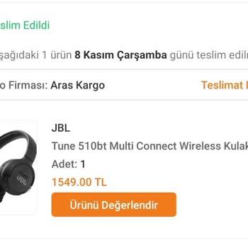 JBL 510bt Kulaklık Power Tuşu Sıkıştı