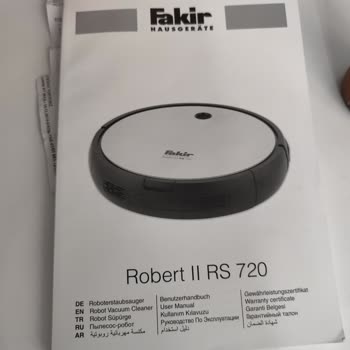 Fakir Robot Süpürge Çalışmıyor.