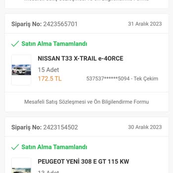 Trendyol Şanslı Çekiliş Geri Ödemesi