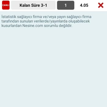 Nesine Kalan Süre Şikayeti