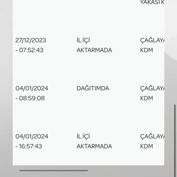 PTT Kargomun Paketimi Ulaştırmaması/kaybetmesi