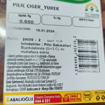 Kokmuş Lezita Tavuk Ciğeri