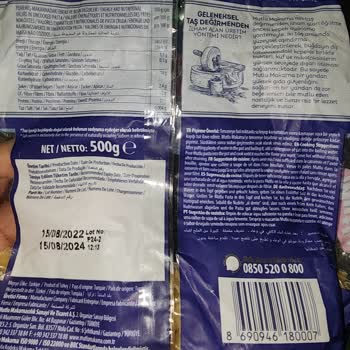 Mutlu Makarna Makarna Paketinde Haşere Problemi