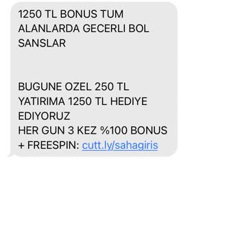 Sahabet FreeSpin Kampanya Mesajları