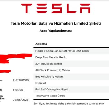 Tesla Ön Ödeme İadesi Sorunu ve Müşteri Memnuniyetsizliği