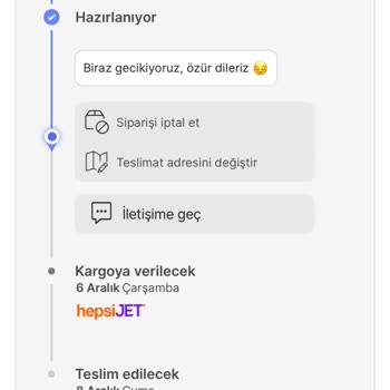 Hepsiburada Uygulaması Penti Satıcısı Sipariş Sorunu