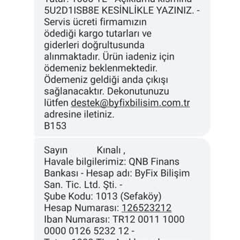 Lenovo Bilgisayar Ürününe Sahip Çıkmayan L*****