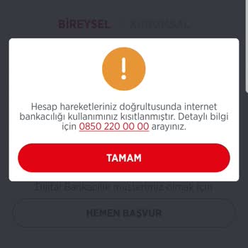 Ziraat Bankası Mobil Bankacılığa Erişemiyorum