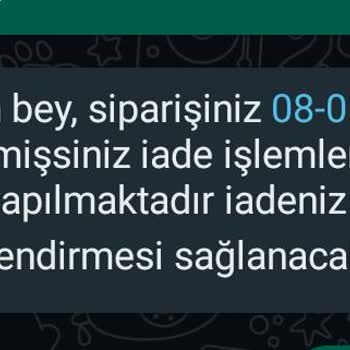 Flaw Wear İade Sorunum İadem Verilmiyor