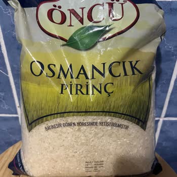 Öncü Bakliyat Öncü Osmancık Pirinç Pişmiyor