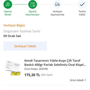 Avansas Siparişi Teslim Etmiyor