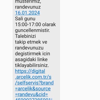 Arçelik Batman'da Teknik Servis Randevu Sorunları Ve Müşteri Mağduriyeti